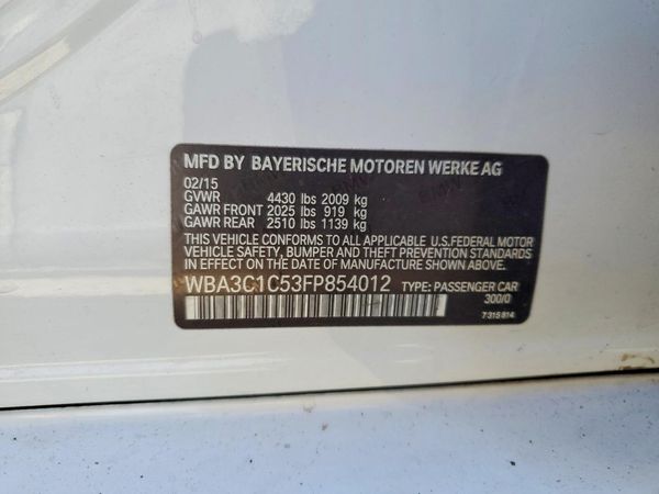 2015 BMW 328