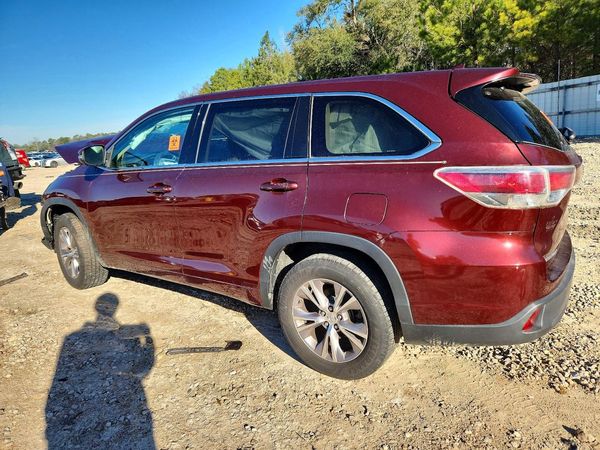 2014 TOYOTA HIGHLANDER Base/Hybrid — DSRA
