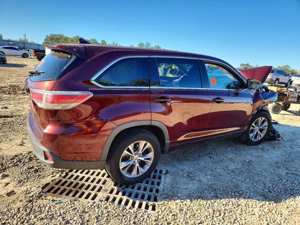 2014 TOYOTA HIGHLANDER Base/Hybrid — PSRA