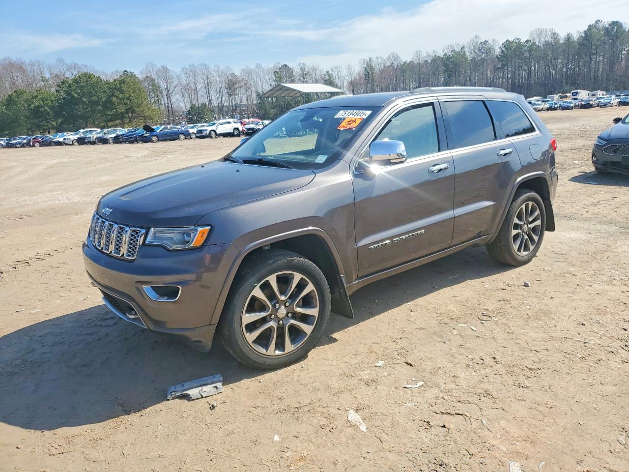2017 JEEP GRAND CHEROKEE OVERLAND 4X4