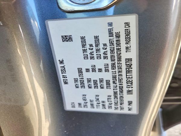 2024 TESLA MODEL 3