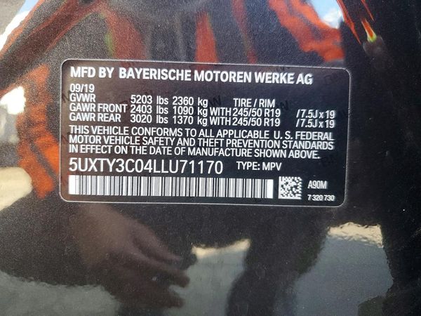 2020 BMW X3 sDrive30i