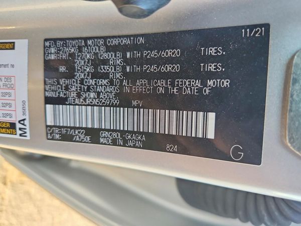 2022 TOYOTA 4RUNNER