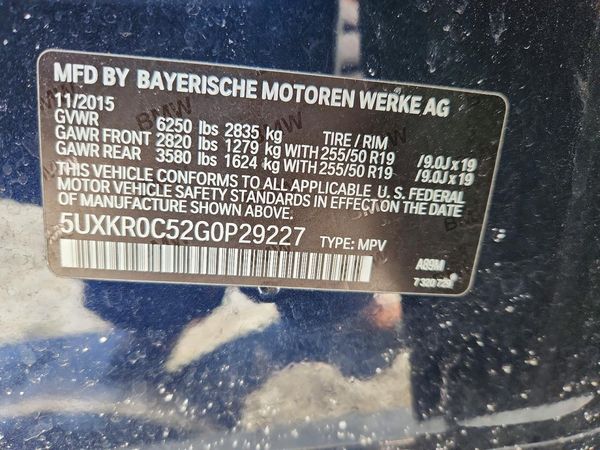 2016 BMW X5 M xDrive35i
