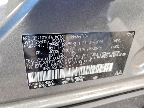 2024 TOYOTA BZ4X
