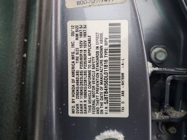 2013 ACURA RDX Technology Package