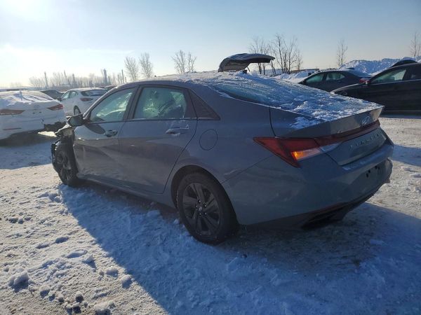 2021 HYUNDAI ELANTRA Blue