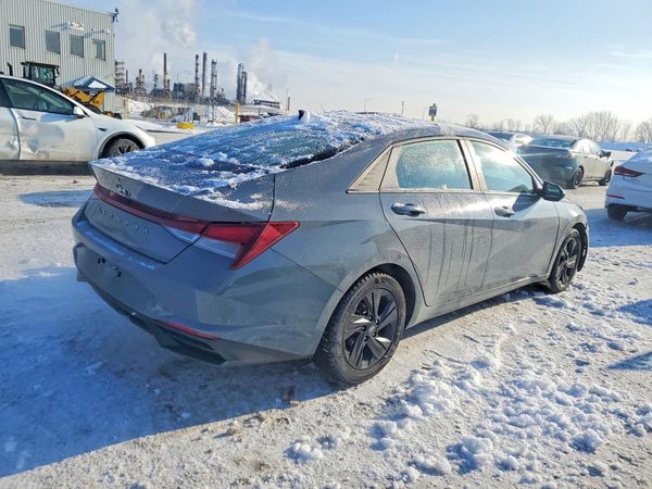 2021 HYUNDAI ELANTRA Blue