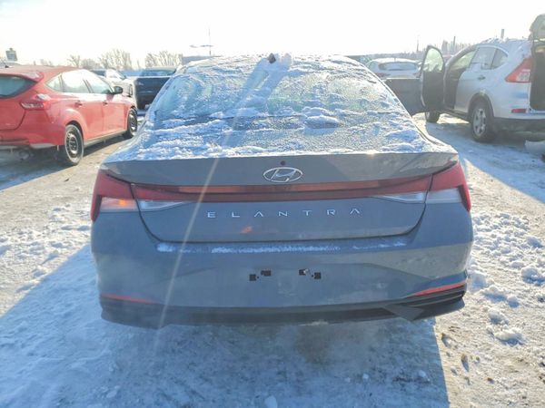 2021 HYUNDAI ELANTRA Blue
