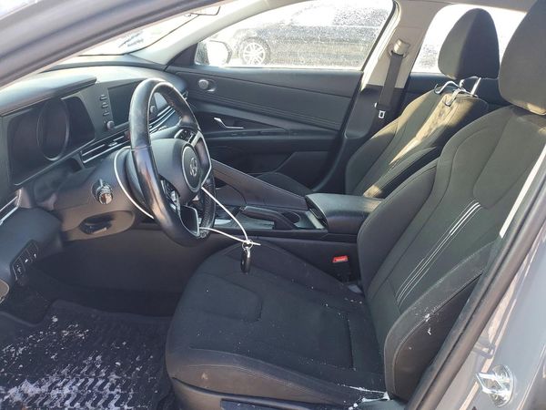 2021 HYUNDAI ELANTRA Blue