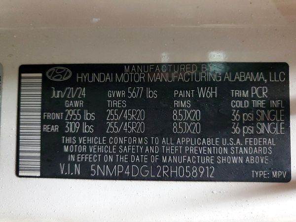 2024 HYUNDAI SANTA FE Limited