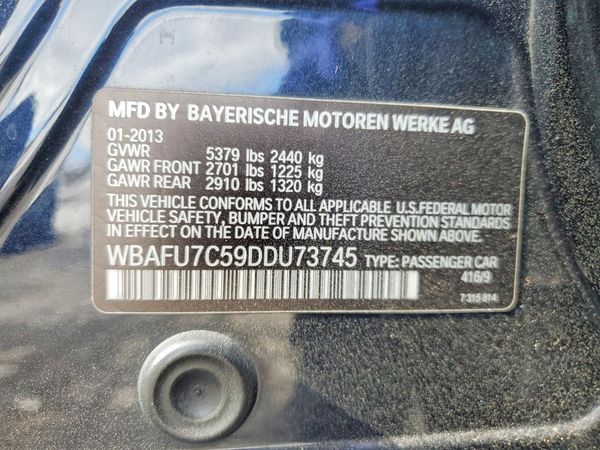 2013 BMW 535
