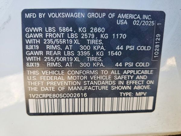2025 VOLKSWAGEN ID.4 Pro — VINS
