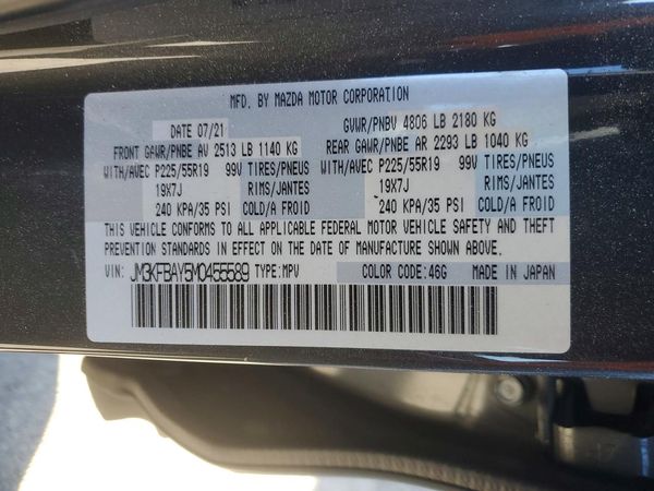 2021 MAZDA CX-5 Grand Touring Reserve