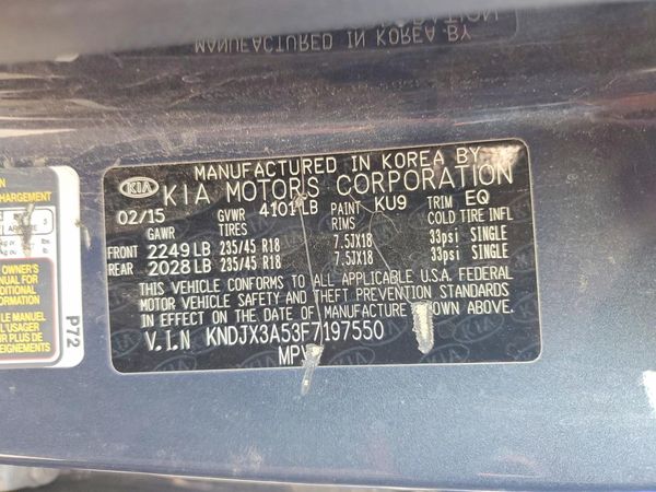 2015 KIA SOUL TOP (High)