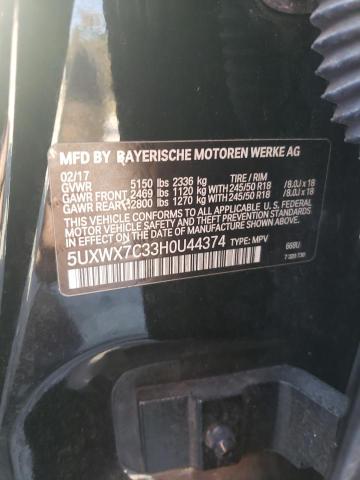 2017 BMW X3 xDrive35i