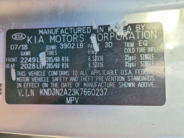 2019 KIA SOUL Base