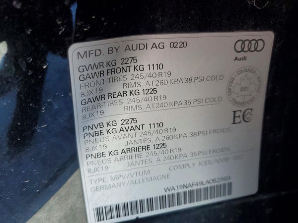 2020 AUDI A4 ALLROAD