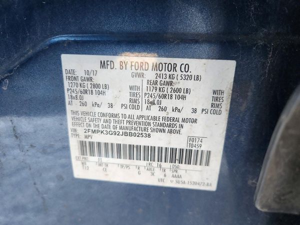 2018 FORD EDGE