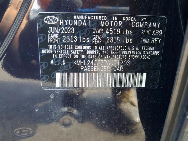 2023 HYUNDAI SONATA