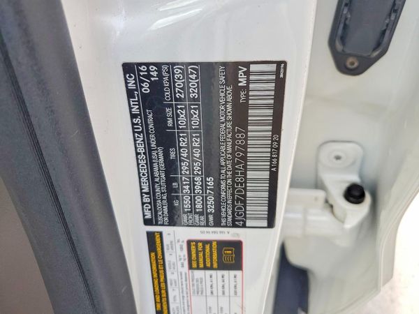 2017 MERCEDES-BENZ GLS GLS550-4M