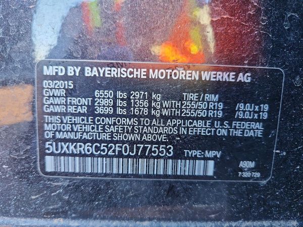 2015 BMW X5