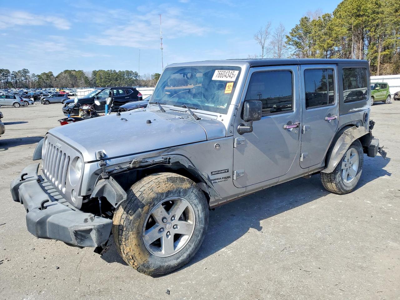 2018 JEEP WRANGLER UNLIMITED Unlimited Sport