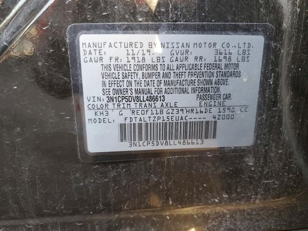 2020 NISSAN KICKS