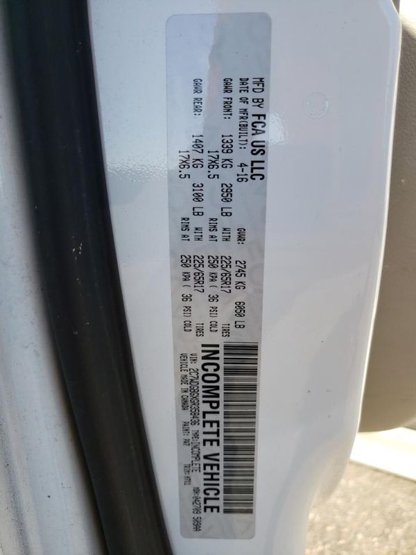 2016 DODGE GRAND CARAVAN SE