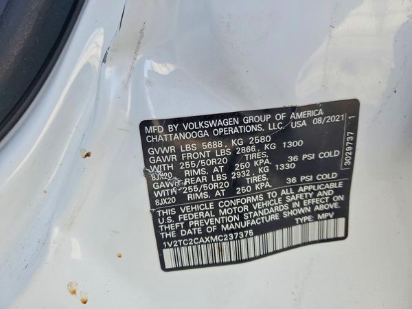 2021 VOLKSWAGEN ATLAS CROSS SPORT 4Motion SEL Premium