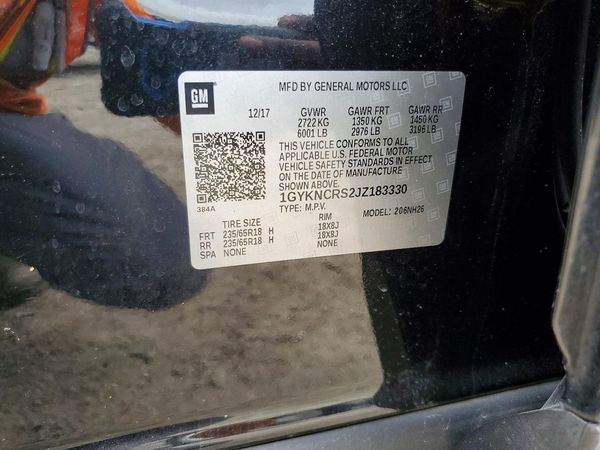 2018 CADILLAC XT5 Luxury