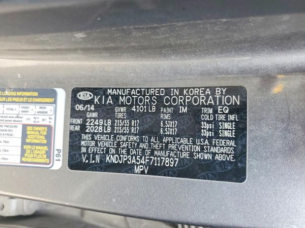 2015 KIA SOUL GLS(Middle grade)