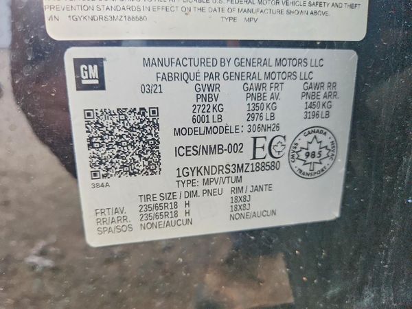 2021 CADILLAC XT5 Premium Luxury
