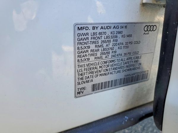 2017 AUDI Q7
