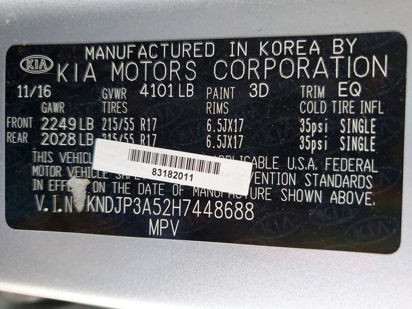 2017 KIA SOUL Plus