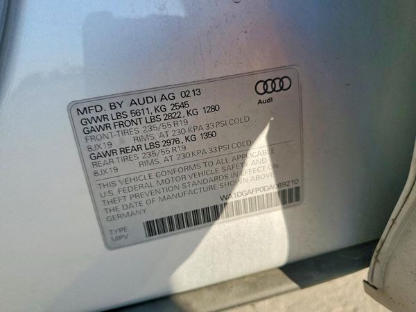 2013 AUDI Q5