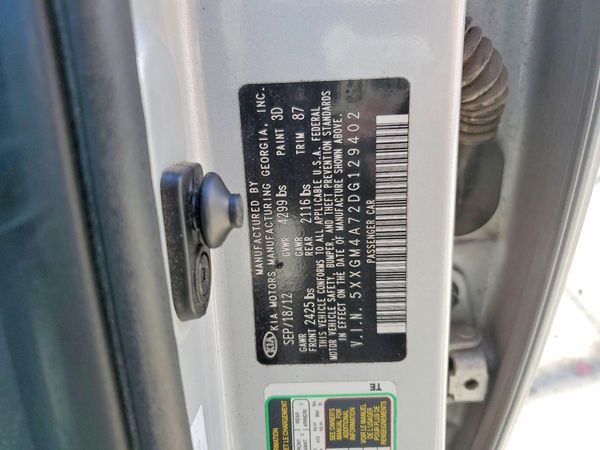 2013 KIA OPTIMA