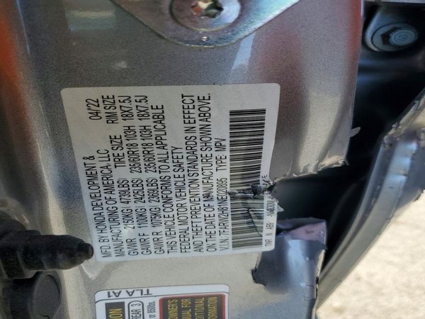 2022 HONDA CR-V EX-L