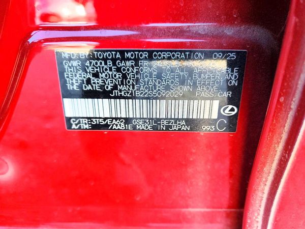 2025 LEXUS IS 350 F Sport