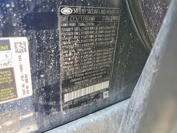 2018 LAND ROVER DISCOVERY