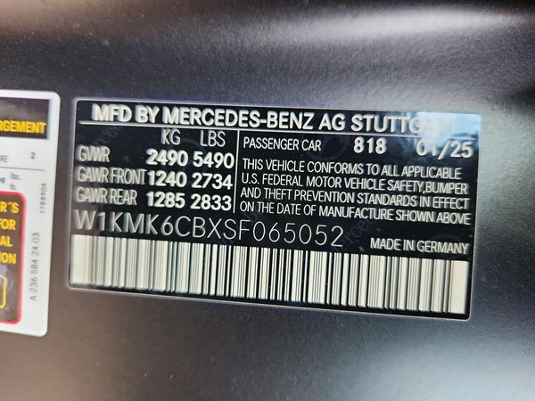 2025 MERCEDES-BENZ CLE AMG CLE53 4MATIC