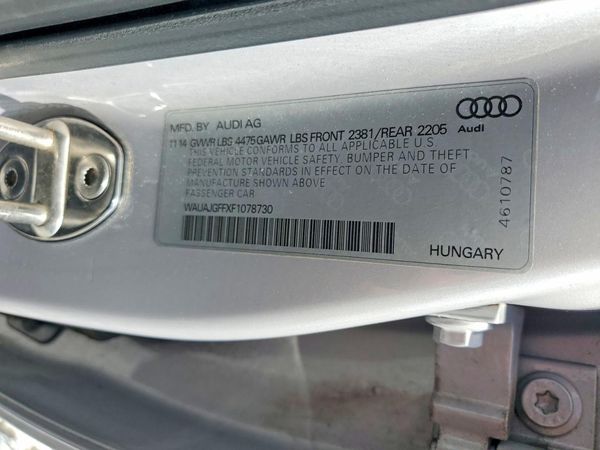 2015 AUDI A3 Premium