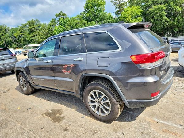 2016 JEEP GRAND CHEROKEE LIMITED 4X2