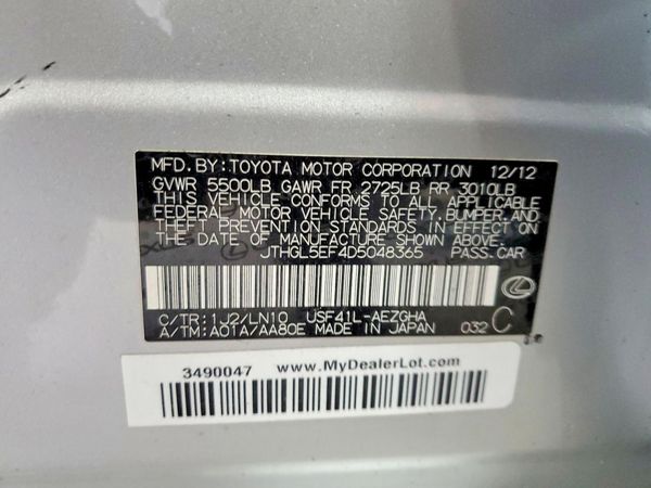 2013 LEXUS LS