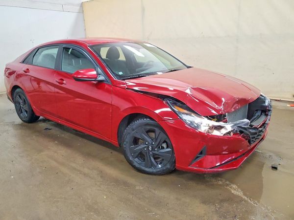 2021 HYUNDAI ELANTRA Blue