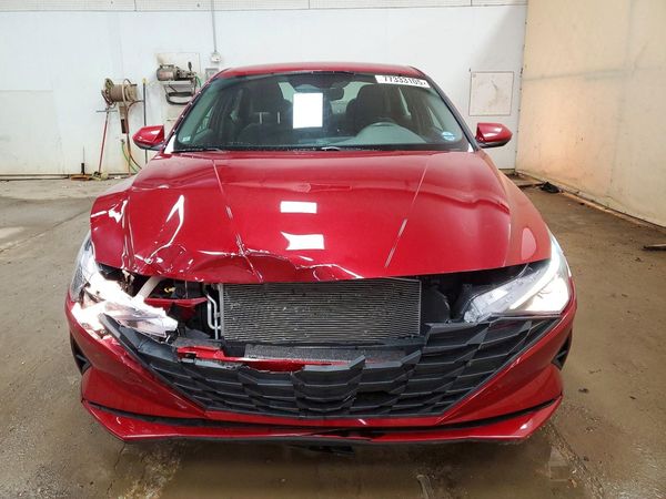2021 HYUNDAI ELANTRA Blue
