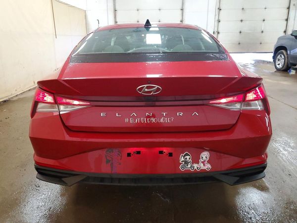 2021 HYUNDAI ELANTRA Blue