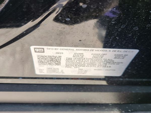 2026 CHEVROLET EQUINOX 1LT — VINS