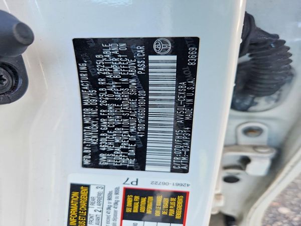 2016 TOYOTA CAMRY Hybrid