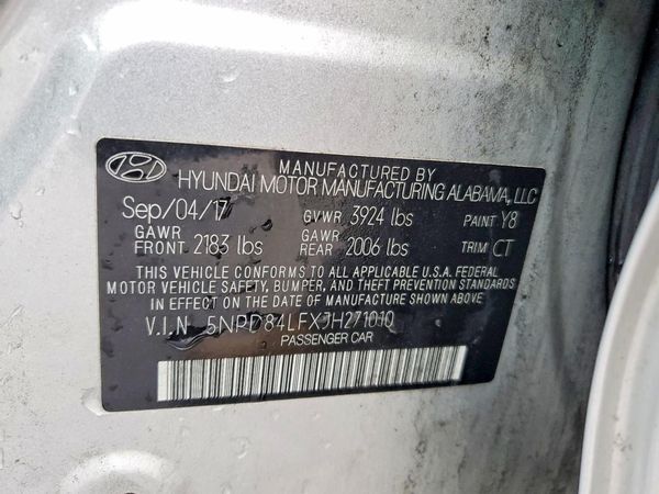 2018 HYUNDAI ELANTRA